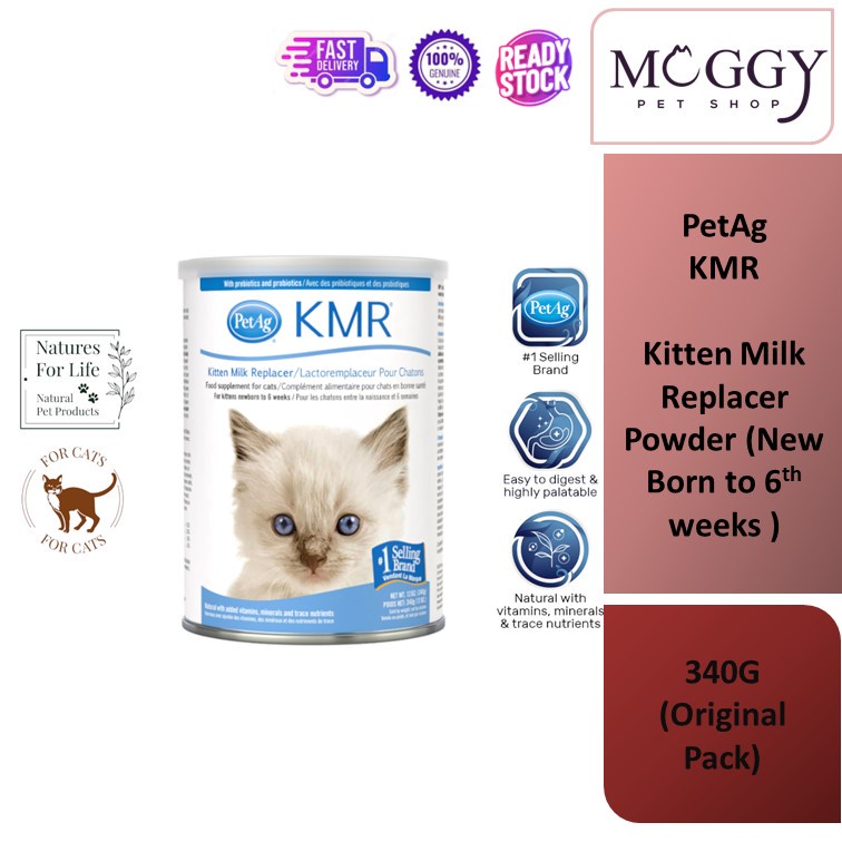 PetAg KMR Kitten Milk Replacer 1st Step 340g Shopee Malaysia