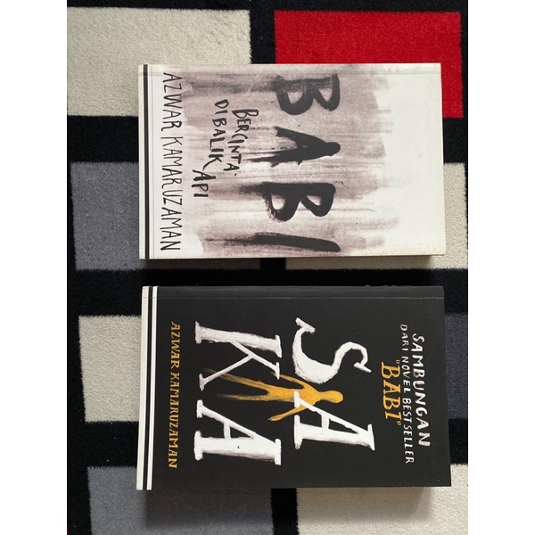 Novel Terpakai Babi dan Saka