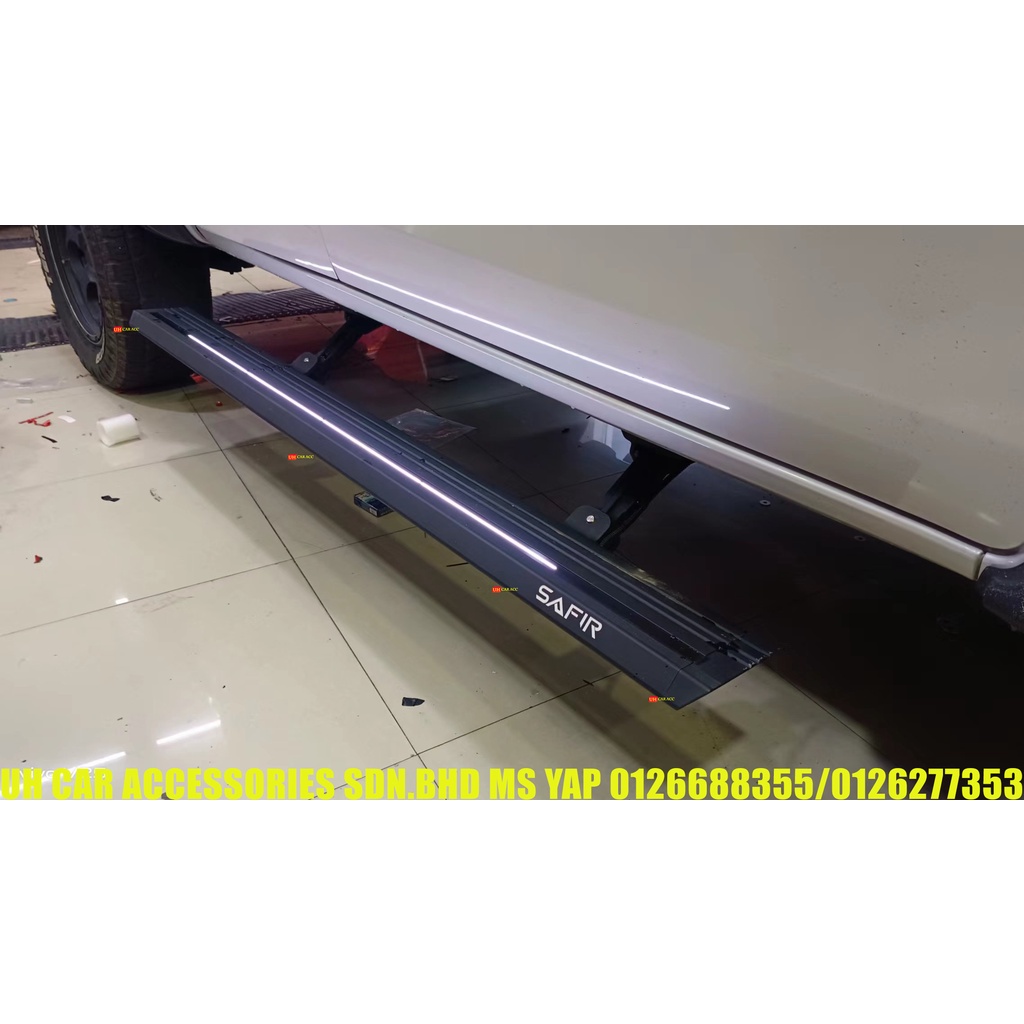FORD RANGER DMAX HILUX TRITON NAVARA SAFIR LED AUTO SIDE DOOR STEP RUNNING BOARD Shopee Malaysia