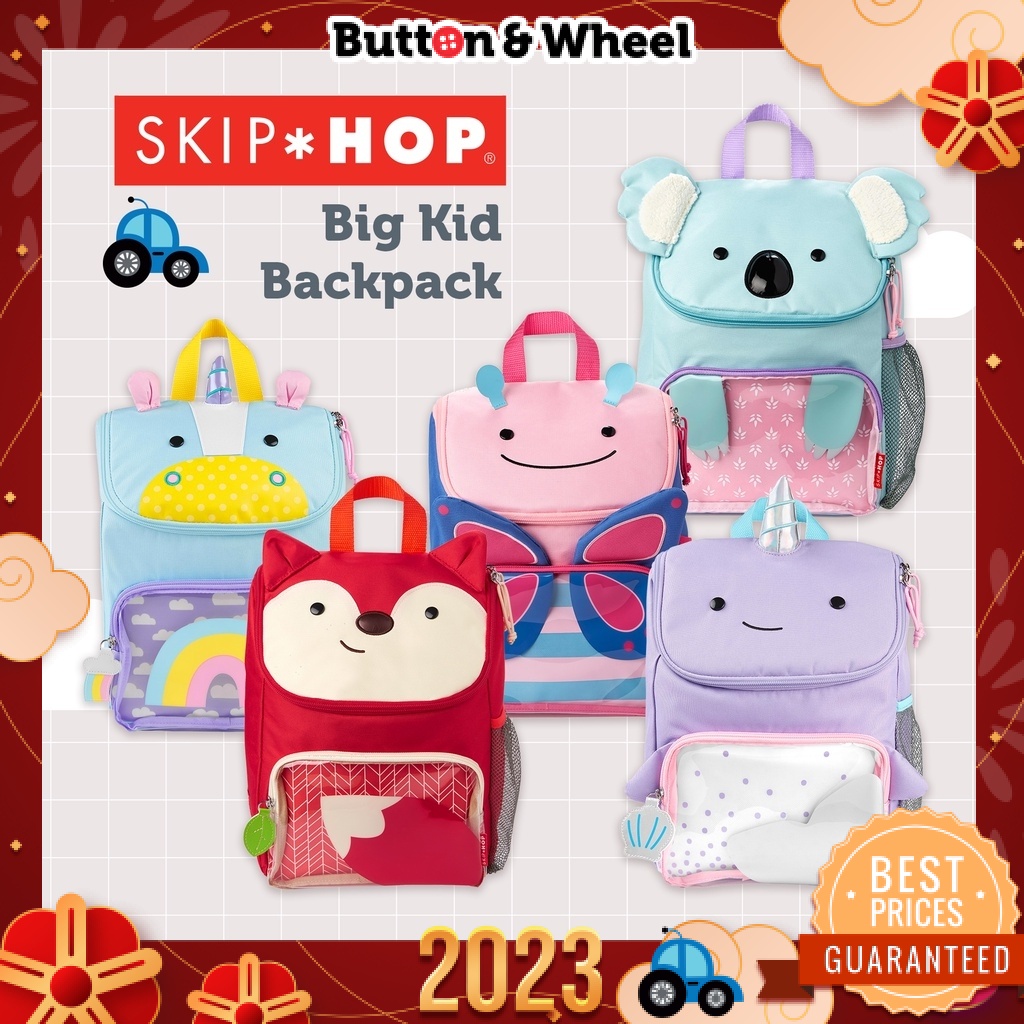 Skip Hop Zoo Big Kid Backpack Shopee Malaysia