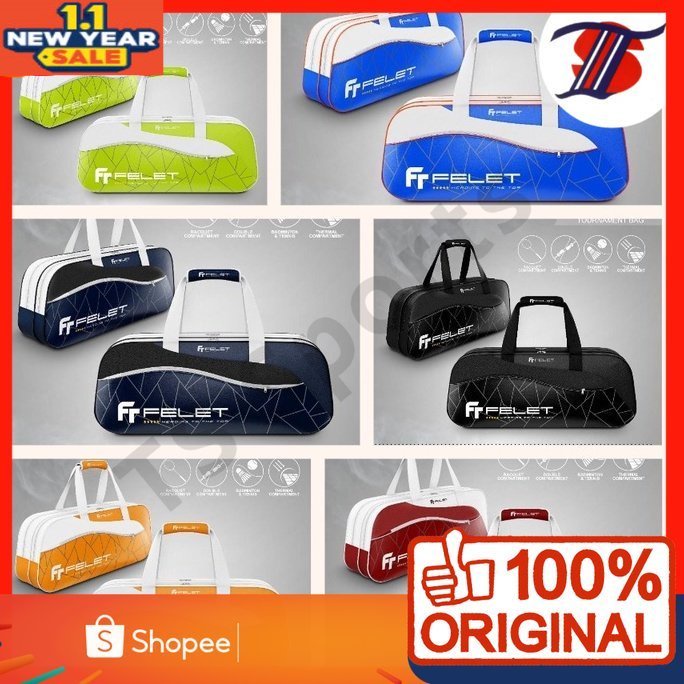 Tournament racket beg Badminton racket bag with thermal Racket bag ...