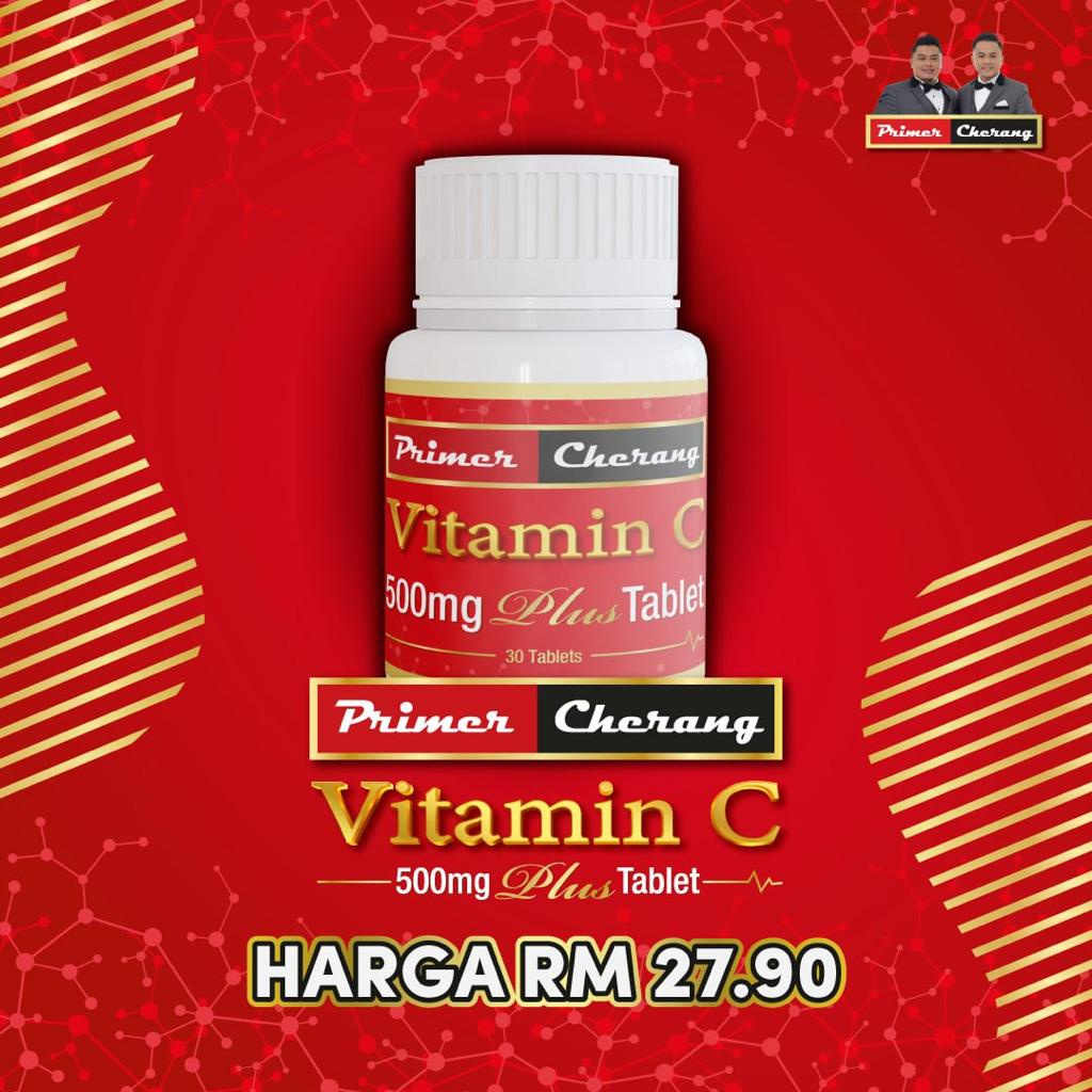 VIT C PLUS 500MG KLINIK PRIMER CHERANG/ORIGINAL Shopee Malaysia