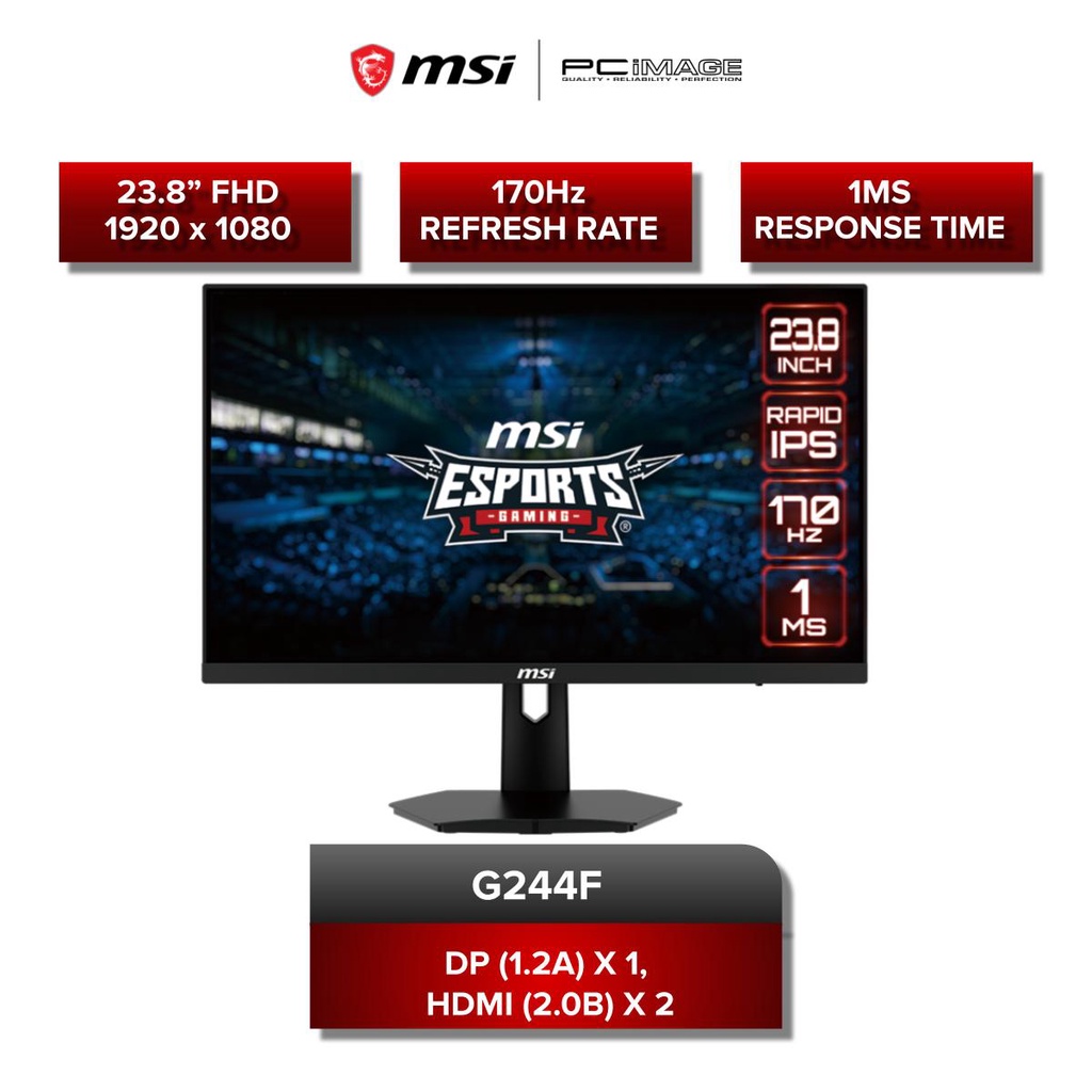 MSI G244F Monitor 23.8