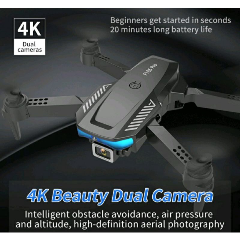 HD DRONE F185 DUAL CAME WIFI CAM(READY STOCK) Shopee Malaysia