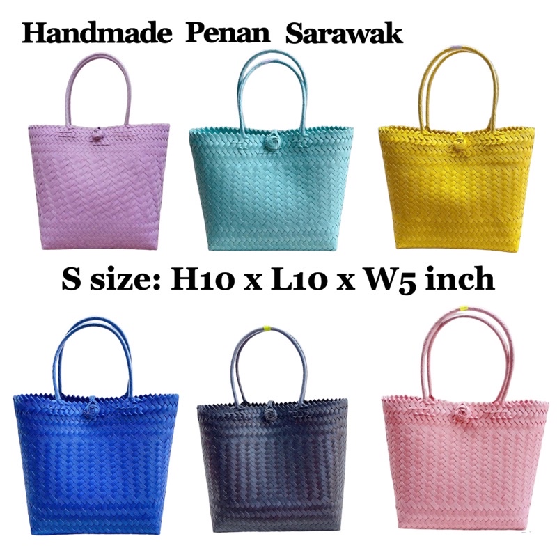 Handmades Bakul Penan Penan Bag Beg Anyaman Sarawak Shopee Malaysia