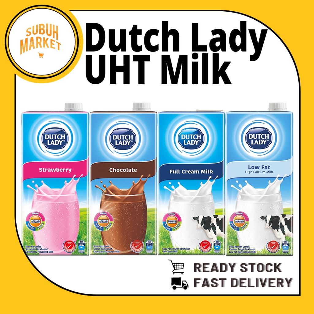 Dutch Lady PureFarm UHT Milk (1L)4 Variants Shopee Malaysia