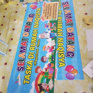 BOSGO PRINTING/ Banner pendaftaran tadika/ banner pendaftaran 2023 ...