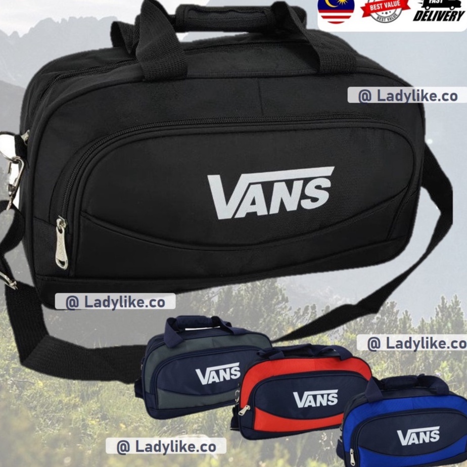 VANS Travel Duffle Bag Crossbody Large Capacity Sling Baggage Cabin