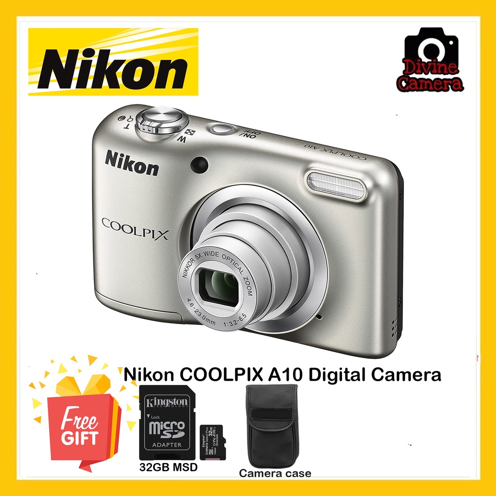Nikon COOLPIX A10 Digital Camera Shopee Malaysia