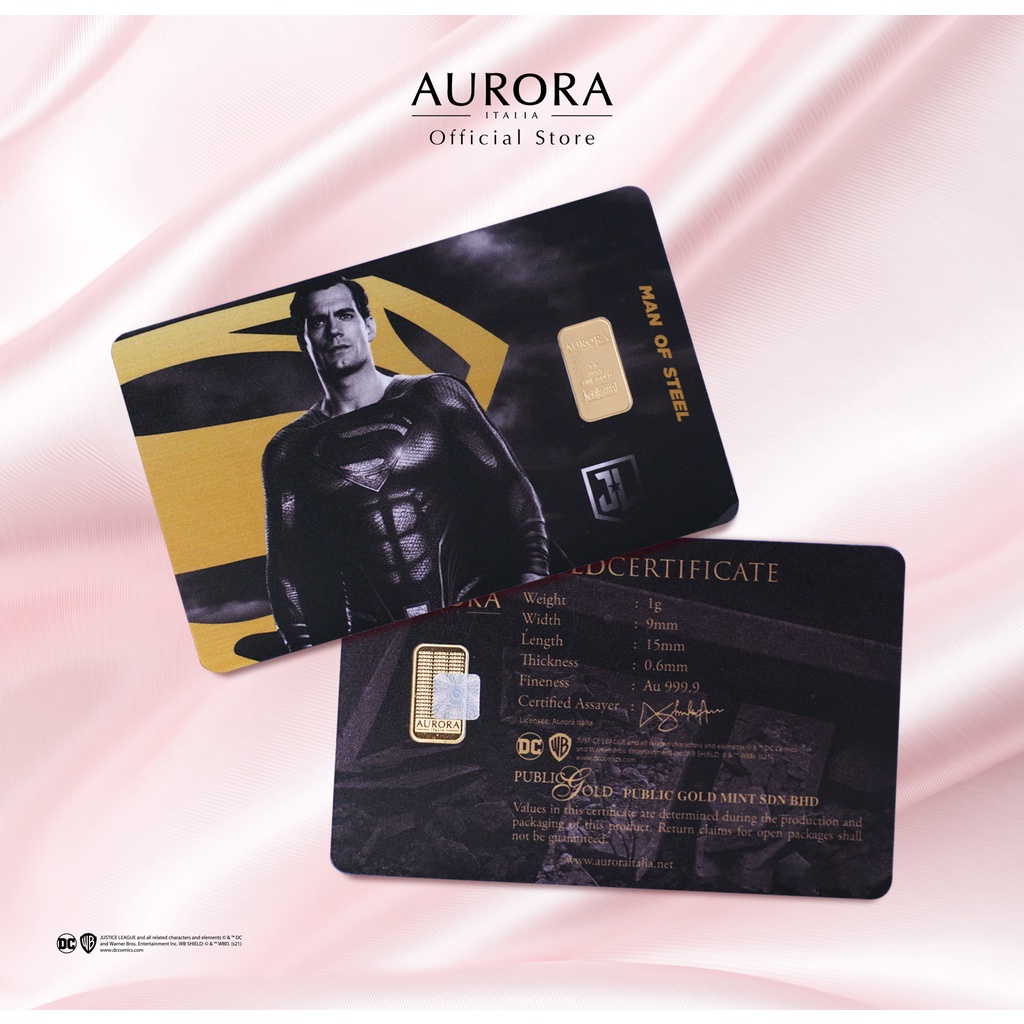 WARNER BROS X AURORA ITALIA (1g) 999.9 Zack Snyder's Justice League Collection&hellip;