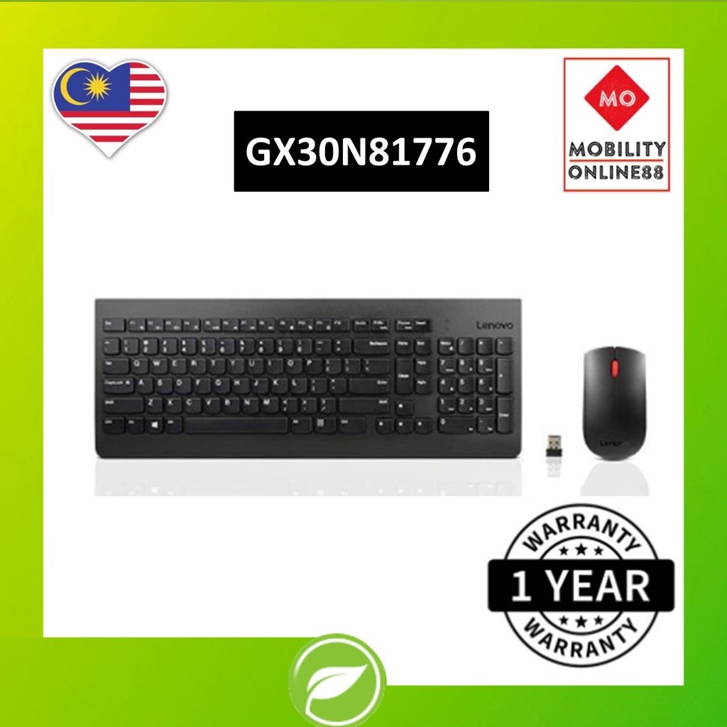 Lenovo 510 Wireless Combo Keyboard and Mouse (GX30N81776) Shopee Malaysia