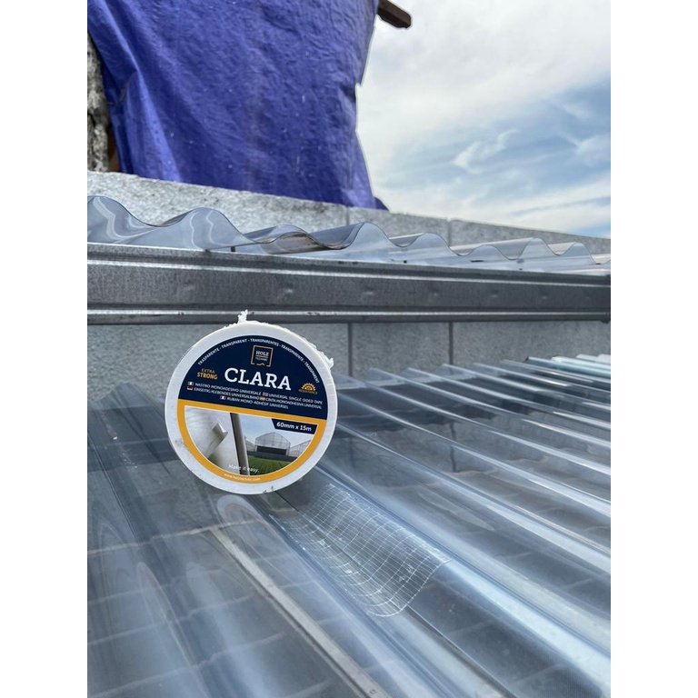 Transparent LeakProof Duct Tape Clara GERMAN Waterproof, UV Resistant Shopee Malaysia