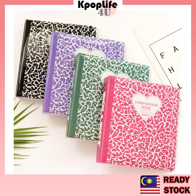 Korea Photocard Binder Composition Book Be Me Binder Photocard Binder
