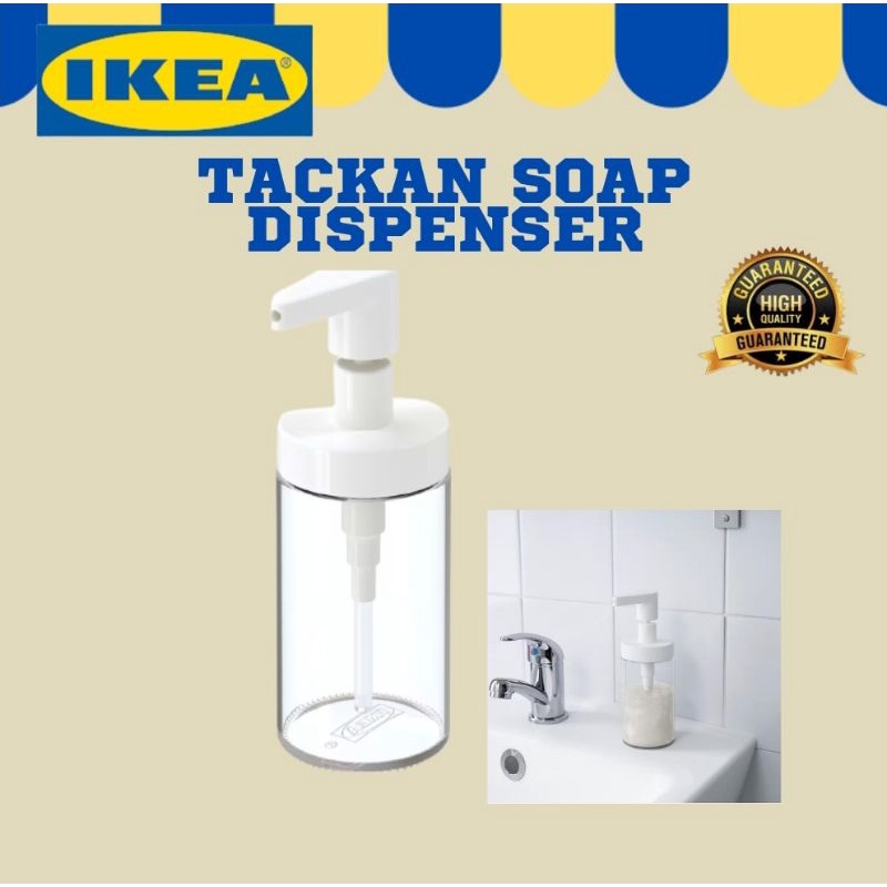 Ikea tackan liquid soap glass dispenser Shopee Malaysia