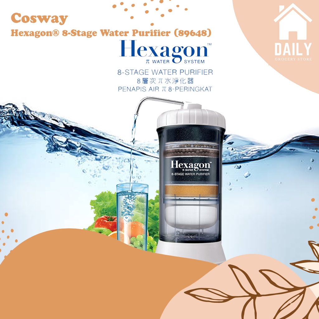 Cosway Hexagon® 8-Stage Water Purifier (89648)