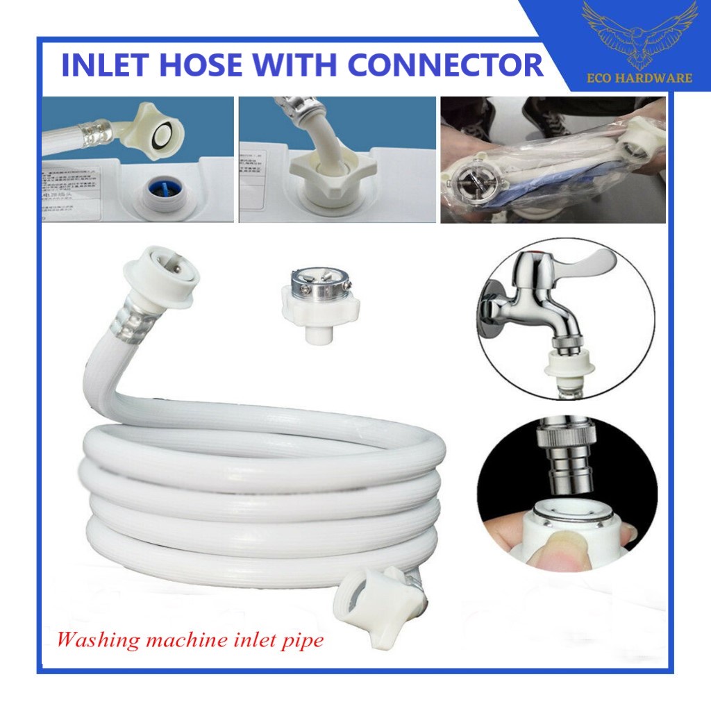 Washing Machine hose connector Inlet Hose Pipe Connector Paip Air Masuk