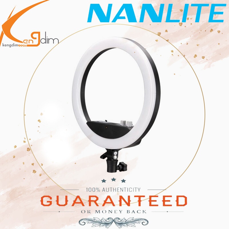 Nanlite Halo 14U BiColor 14" LED Ring Light with BuiltIn LiIon