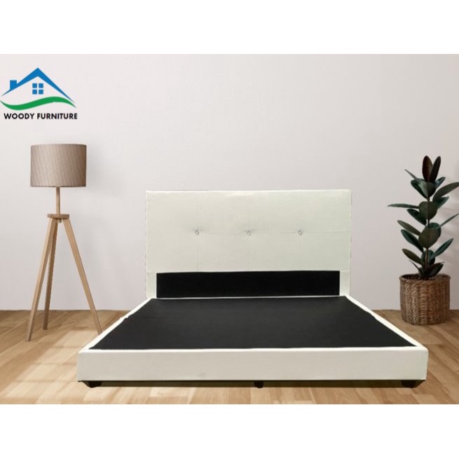 Divan Queen Bed Frame Bed Base Katil Queen Bed Furniture Murah Queen