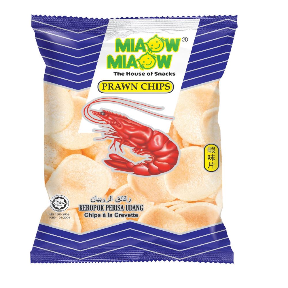 MIAOW MIAOW PRAWN CHIPS 45G | Shopee Malaysia