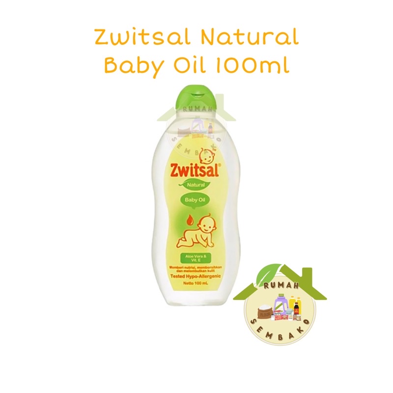 Zwitsal Natural Baby Oil 100ml Shopee Malaysia
