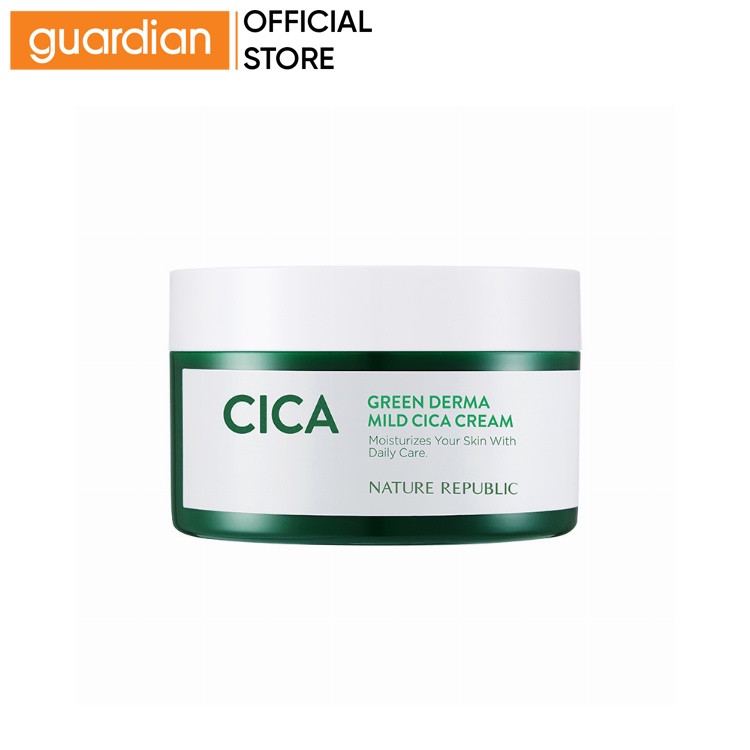 Nature Republic Green Derma Mild Cica Cream 190ml | Shopee Malaysia