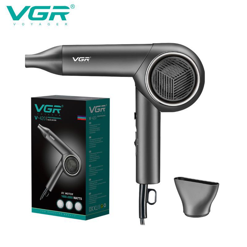 VGRV420 Professional Strong Power Hair Dryer Overheating Protection 3
