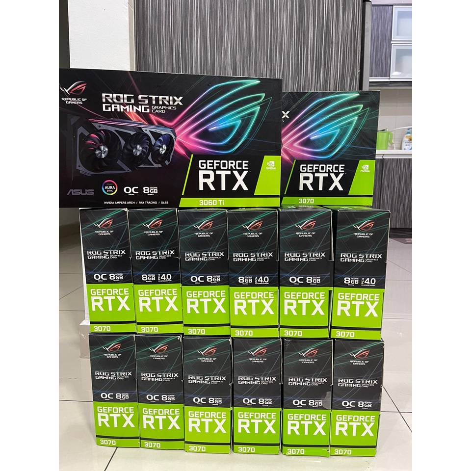 (USED) ASUS/ROG/ MSI/GIGABYTE/ZOTAC/PALIT/EVGA GRAPHIC CARD GTX RTX