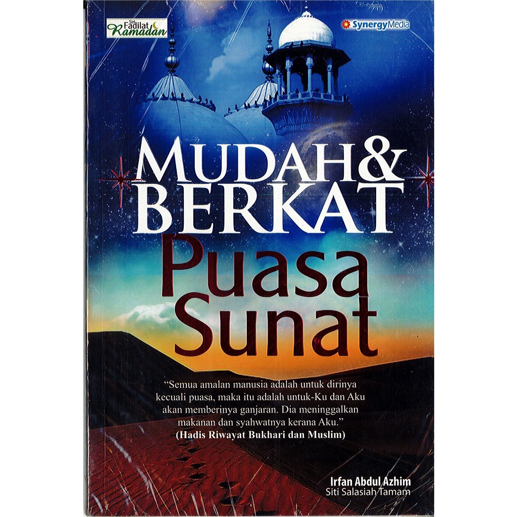 BUKU : MUDAH & BERKAT PUASA SUNAT | Kaedah khusus atau strategi yang jitu supaya kita merasa mudah dan ringan berpuasa.