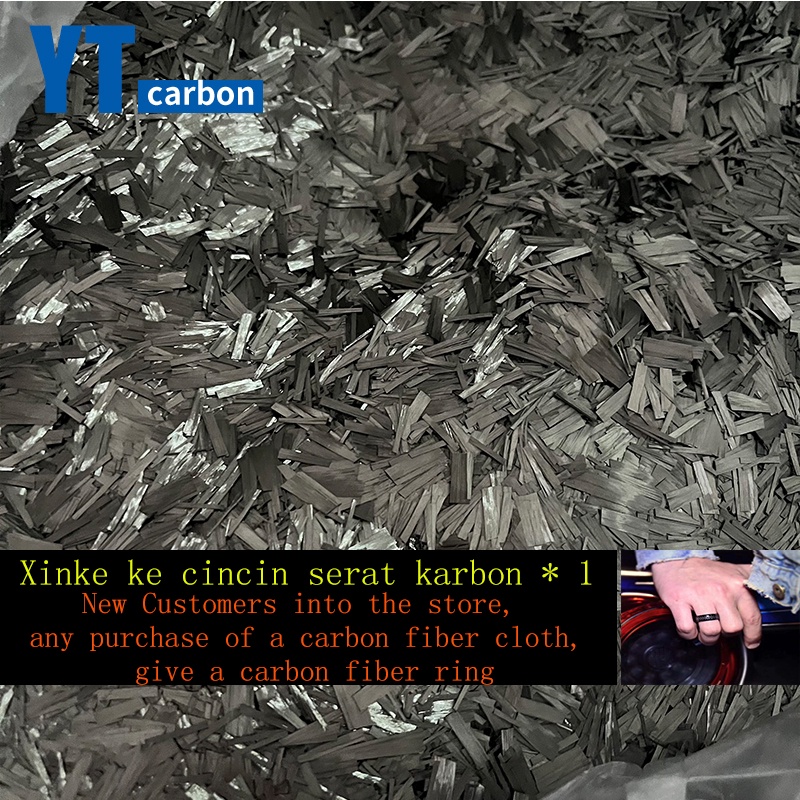 YT 6mm carbon fiber short cut manual DIY short carbon fiber wire 250g