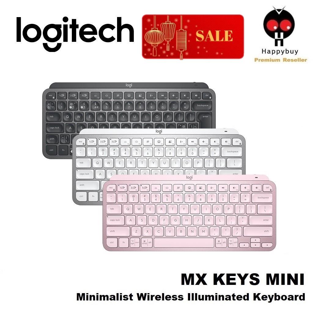 [Ready Stock] Logitech MX Keys Mini Minimalist Wireless Illuminated ...