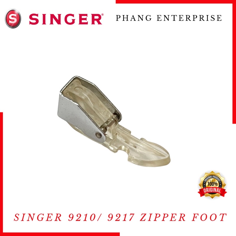 SINGER 9210 zipper foot ORIGINAL Shopee Malaysia