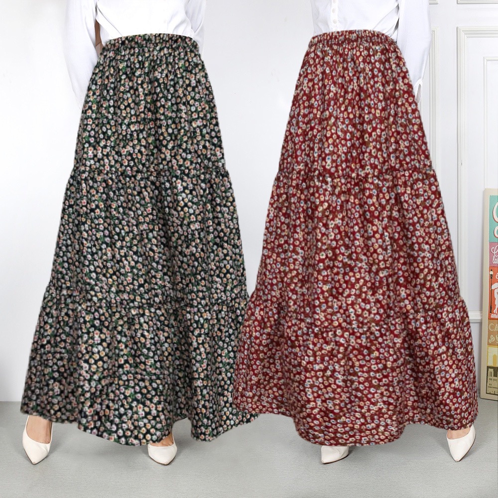 skirt muslimah shopee