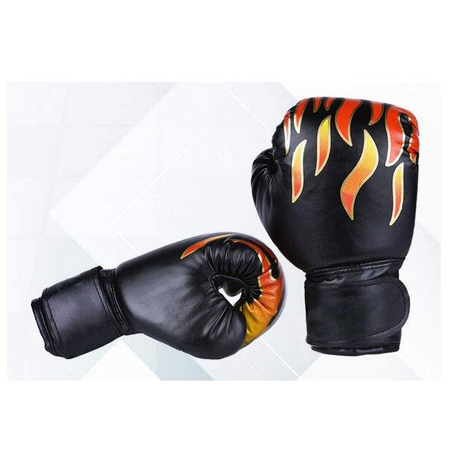 Kids Flame Gloves Child Sparring Glove Boxing Gloves Fighting Punching Kids Muay Thai Sparring Punching Kickboxing Glove