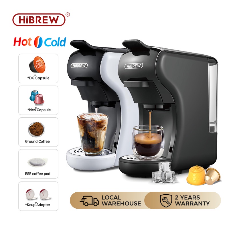 Hibrew 4in1&5in1 Capsule Coffee Machine Hot/Cold Coffee Maker 19Bar