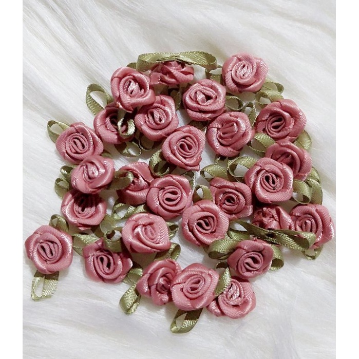 Bunga Riben Kecil 20pcs Perpack | Diy Craft | Craft dekorasi | Riben ...