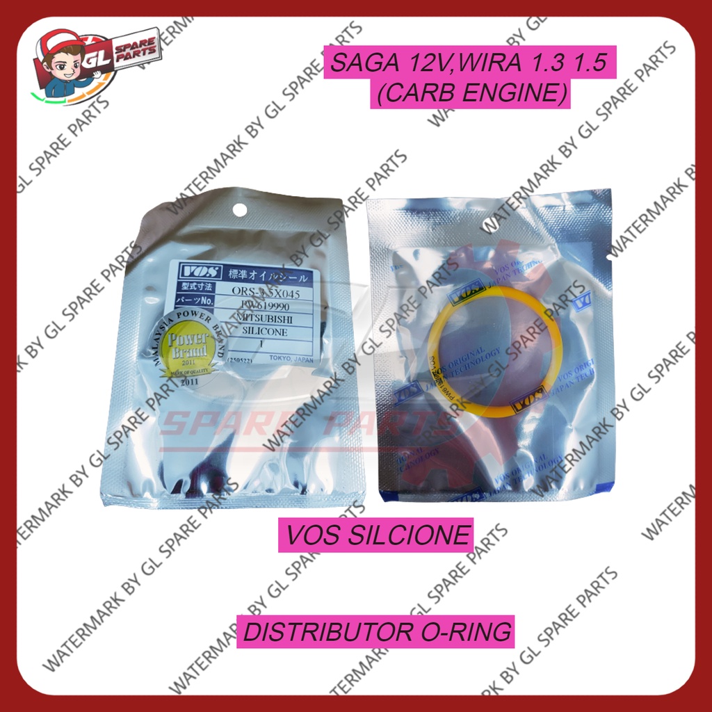 DISTRIBUTOR ORING ORING (SILICONE)(VOS) PROTON SAGA 12V ISWARA WIRA 1.