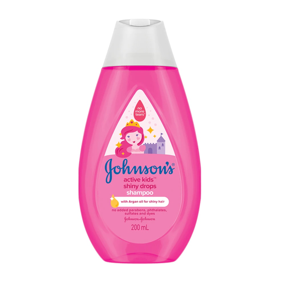 J&J BABY ACTIVE KIDS SHAMPOO SHINY DROP 200ML | Shopee Malaysia