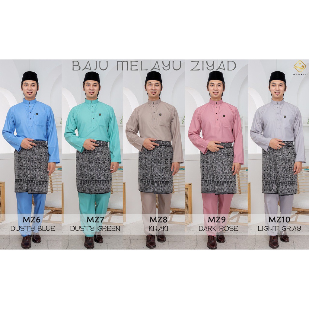 BAJU MELAYU ZIYAD !! REGULAR FIT !! COTTON LINEN ORIMONO !! | Shopee ...