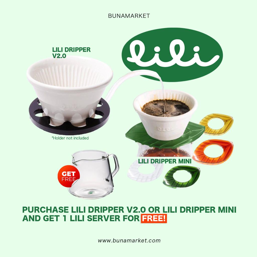 LiLi Mini Ceramic Dripper (12 cups) Shopee Malaysia