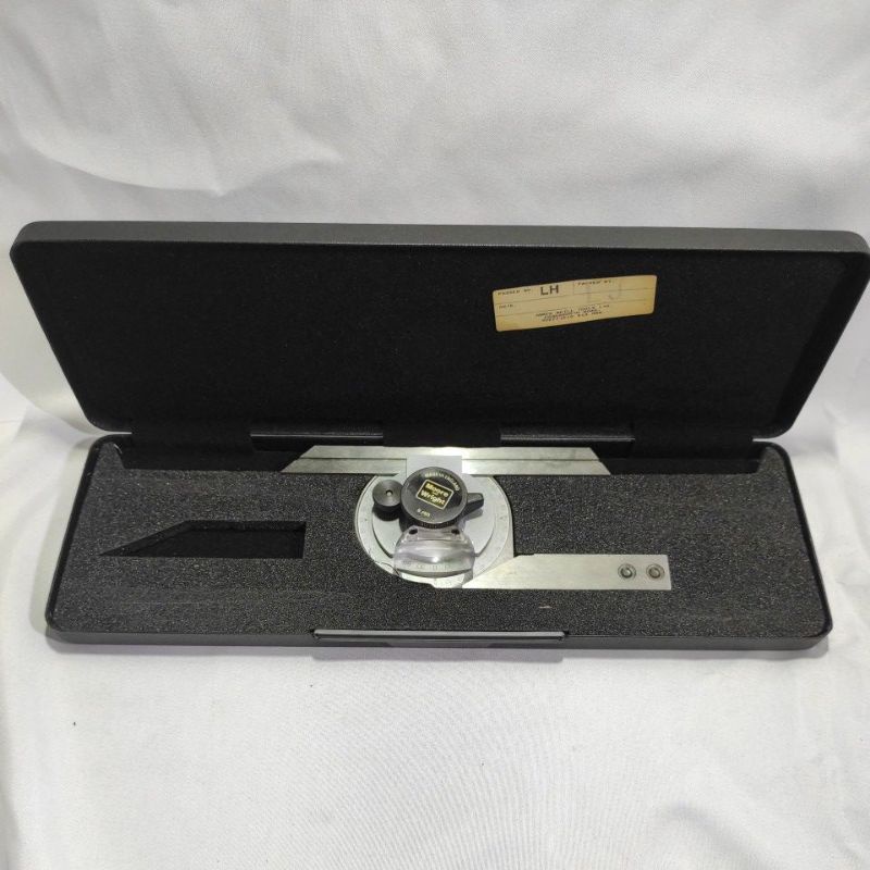 Moore & Wright Bevel Protractor James Neill Tools Handsworth road. Made In England