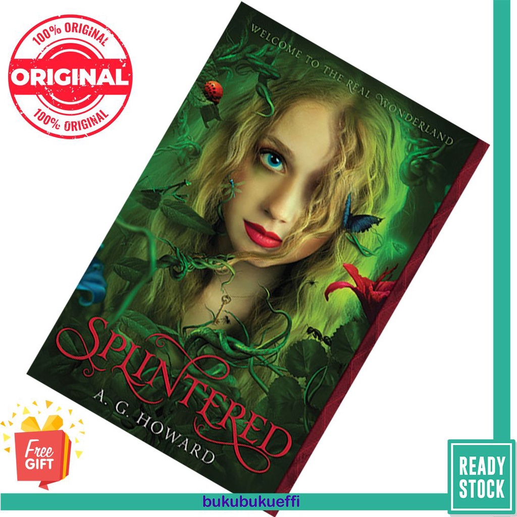Splintered (Splintered #1) by A.G. Howard | Shopee Malaysia