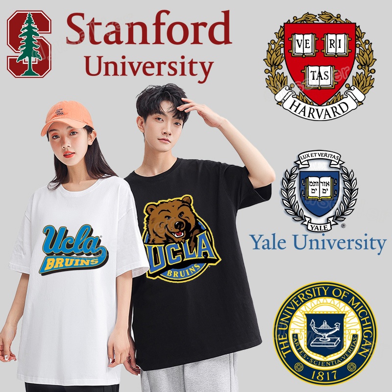 University Emblem Iron on Patches Student Clothes DIY Decoration Fashion Hoodie Applique Heat Transfer Sticker Birthday Gifts