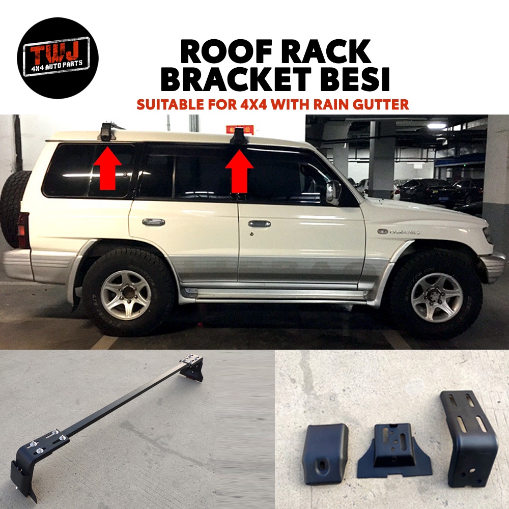 Roof Rack Steel Bracket Powder coating with claw crossbar luggage rack ...