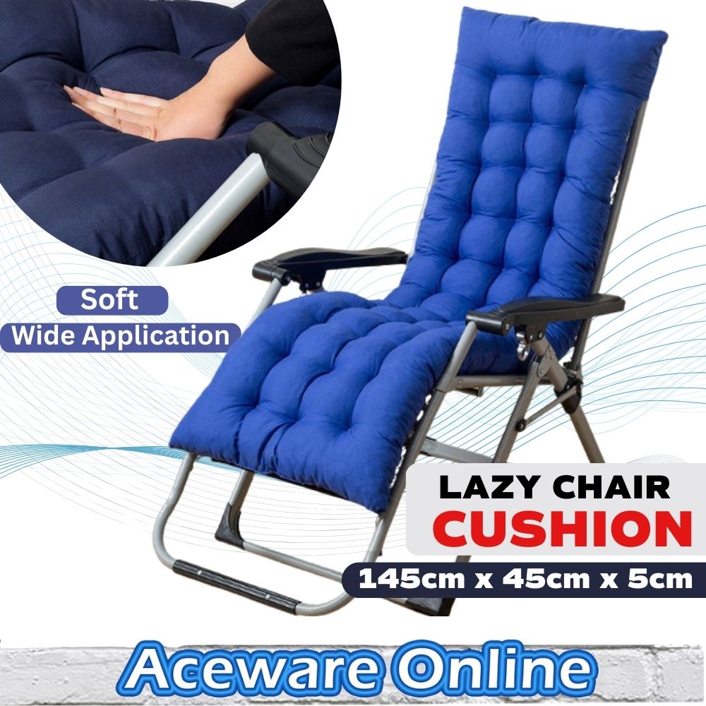 Lazy Chair Cushion Lounge Sofa Chair Resting Chair Office Balcony Reclining Bed Kerusi Malas