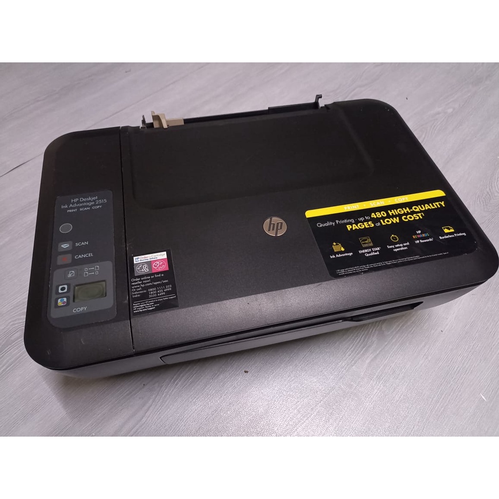 HP deskjet 2515 printer (spoilt unit)-Black cartridge can't detect ...