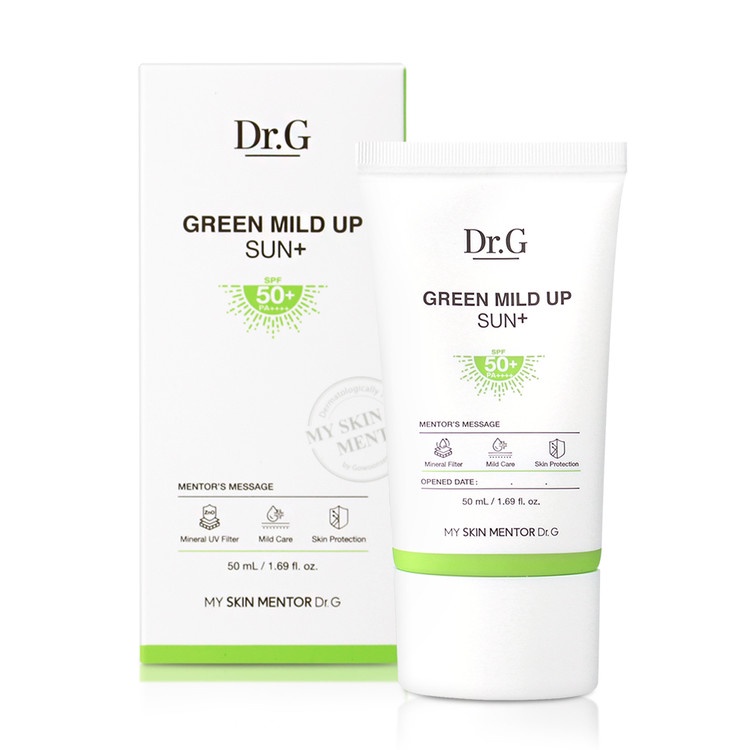 [Dr.G] Green Mild Up Sun+ SPF50+ PA++++ 50ml Sun Screen / Korea Sun ...