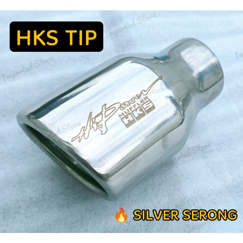 HKS Racing Exhaust HiPower Burntipe Stainless Steel Untuk Suzuki Swift, Swift Sport Shopee