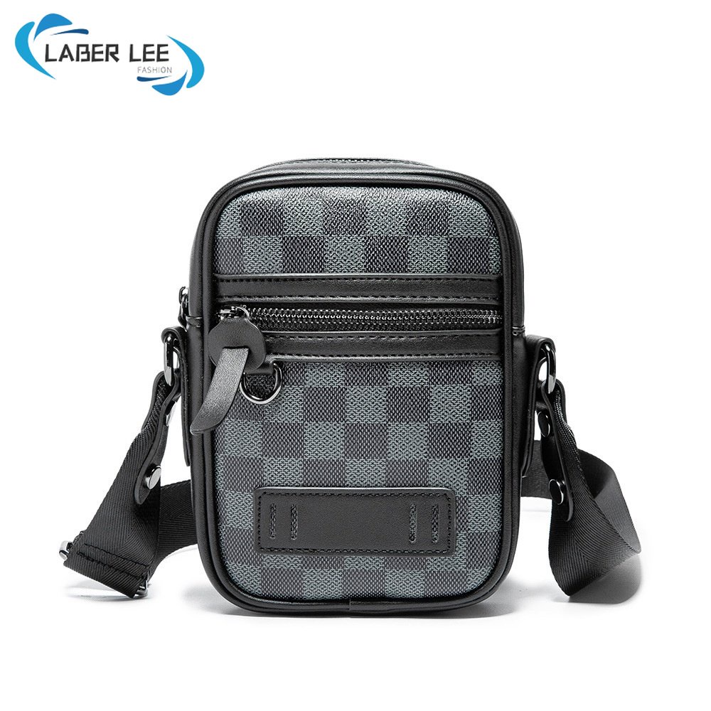 LABER LEE NEW Small Sling Bag Men Arrival Fashion PU Leather Crossbody ...
