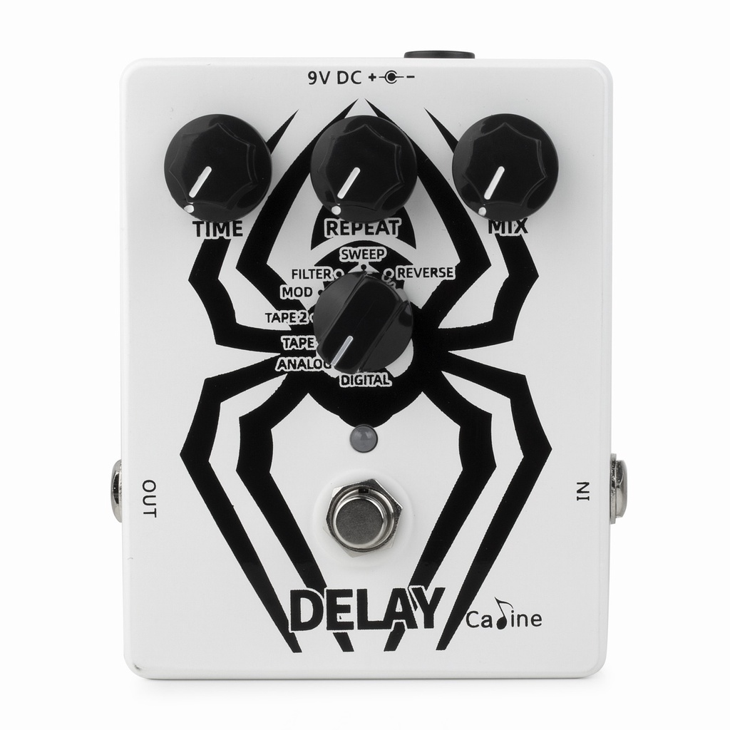 Caline CP86 Guitar Pedal Effect Time Repeat Mix Electric Digital Delay