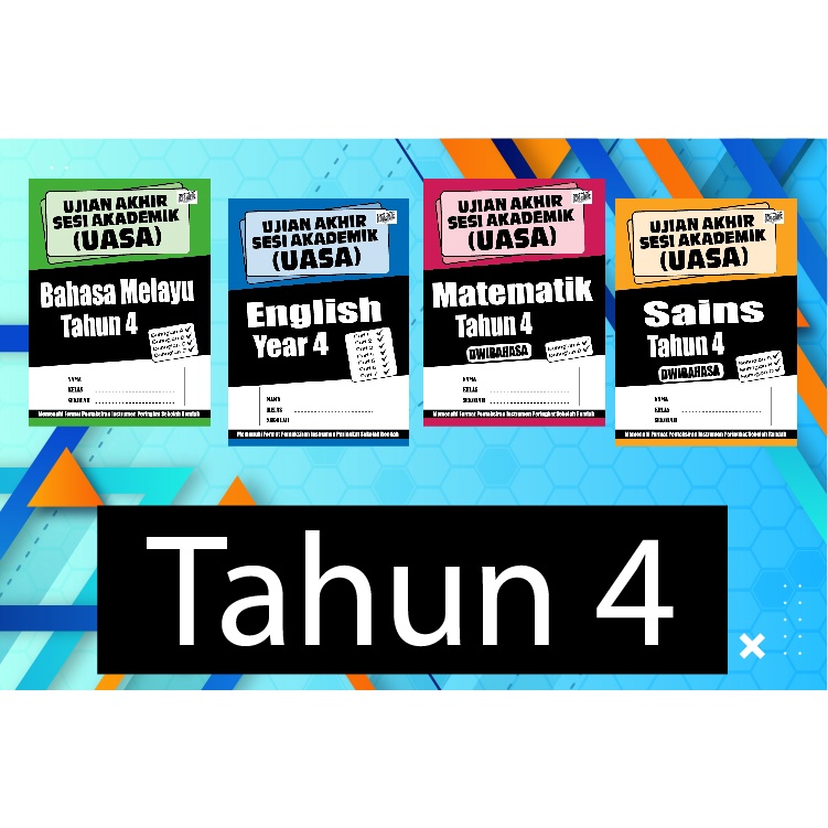 UASA Tahun 4 Set [SK, Primary, Year 4, Bahasa Melayu, English